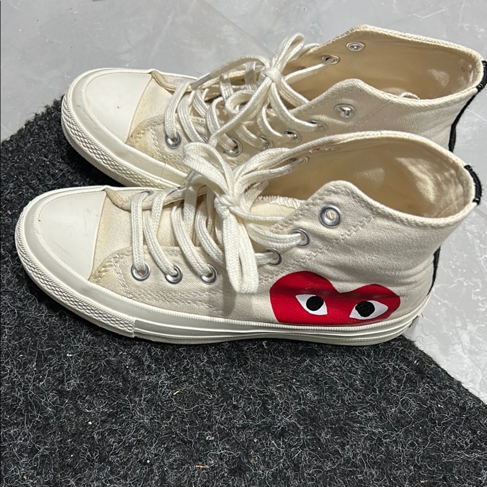 Converse x Play Cream High-Tops